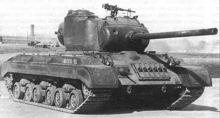 Первый прототип танка T25 во время испытаний на Абердинском полигоне в конце - фото 3