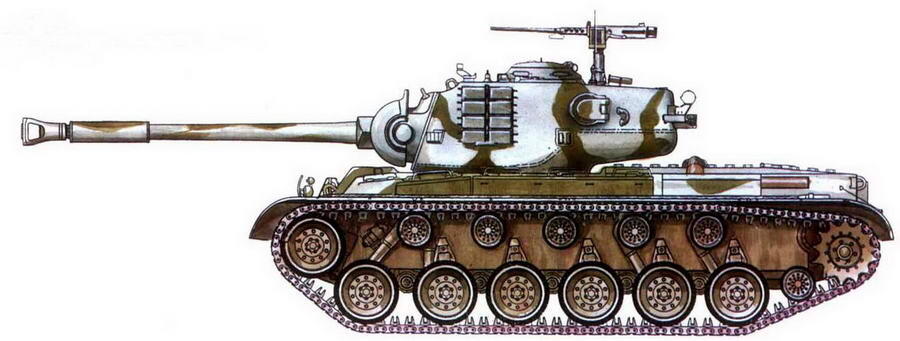 Средний танк М46 64й танковый батальон 3й пехотной дивизии Корея февраль - фото 56