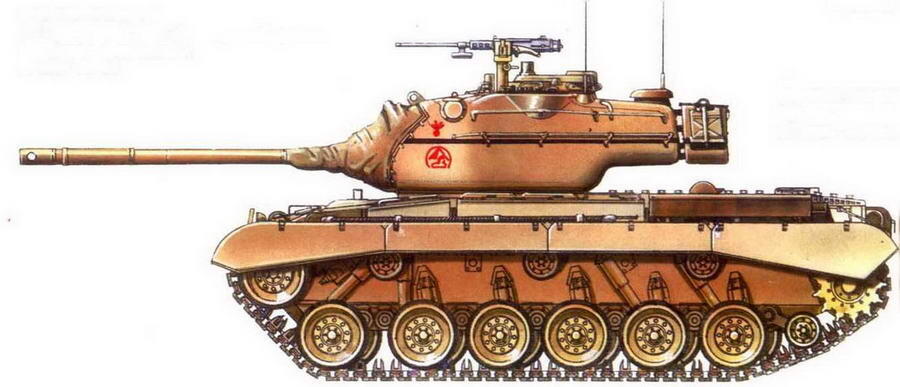 Средний танк М47 8й драгунский полк французской армии Операция Мушкетер - фото 57