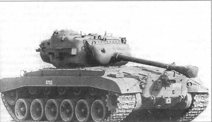 Опытный образец танка Т26Е2 вооруженный 105мм гаубицей М4 В 1944 году на - фото 7