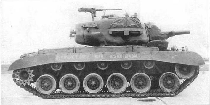 Опытный образец танка Т26Е2 вооруженный 105мм гаубицей М4 В 1944 году на - фото 8