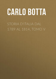 Carlo Botta: Storia d'Italia dal 1789 al 1814, tomo V