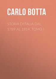 Carlo Botta: Storia d'Italia dal 1789 al 1814, tomo I