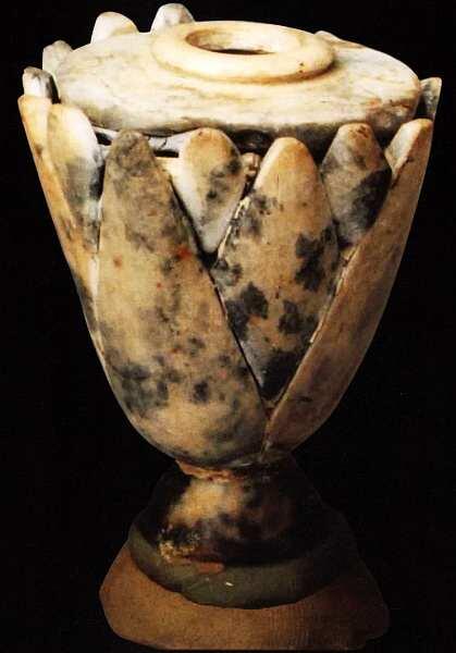 Сосуд в форме цветка лотоса Саккара гробница Хемаки I династия 29202770 до - фото 6