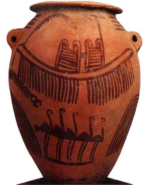 Ваза с декоративной росписью Происхождение неизвестно Додинастический период - фото 8