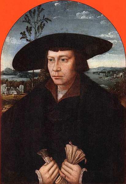 Неизвестный голландский мастер Мужской портрет 1520 Мастер Святой Вероники - фото 7