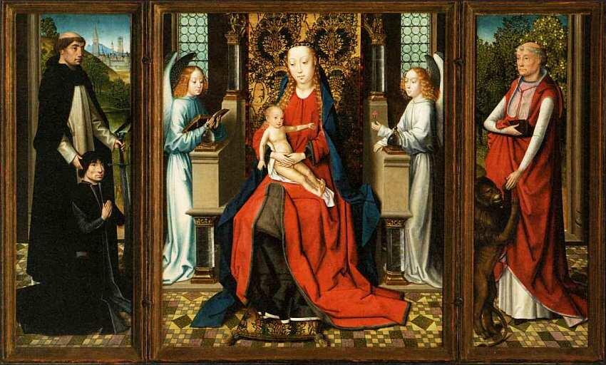 Мастер легенды о Святой Луции активен около 1475 около 1501 Мадонна с - фото 22