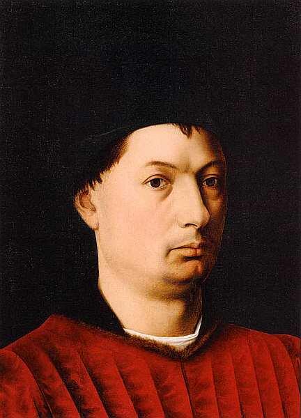 Петрус Кристус около 14101472 Мужской портрет Около 1465 Дерево масло - фото 24