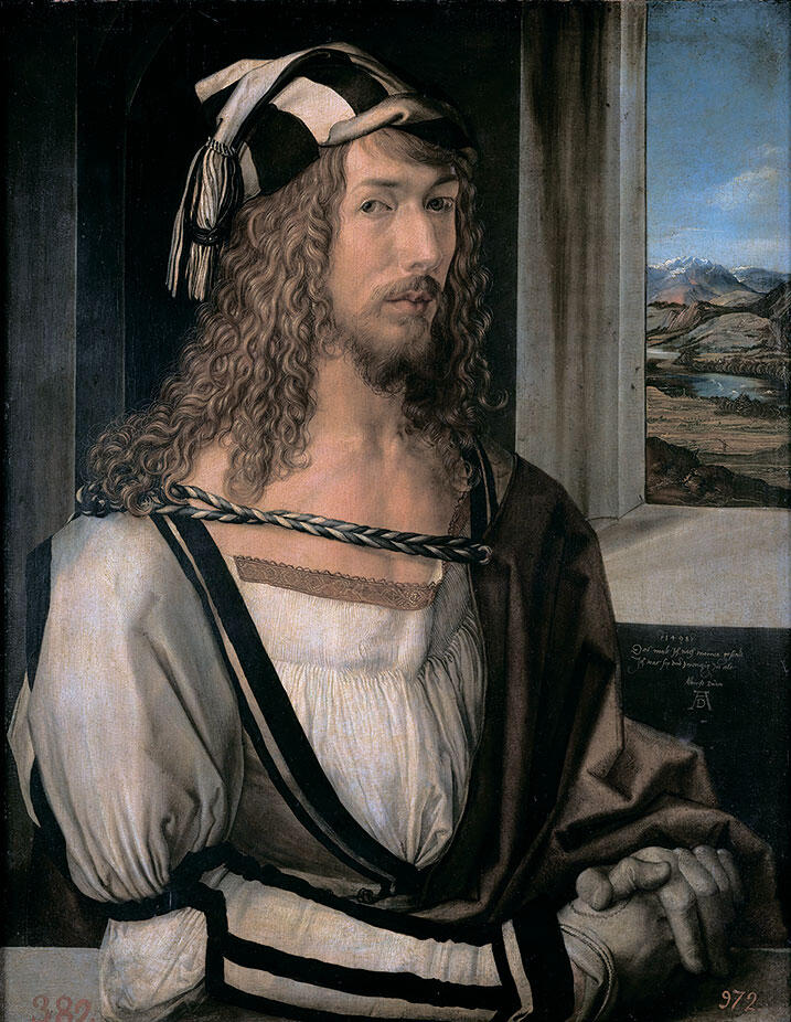 Альбрехт Дюрер Автопортрет 1498 Музей Прадо Мадрид Альбрехт Дюрер - фото 151
