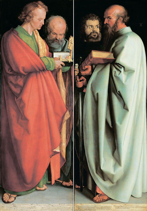 Альбрехт Дюрер Четыре апостола 1526 Старая пинакотека Мюнхен Альбрехт - фото 154