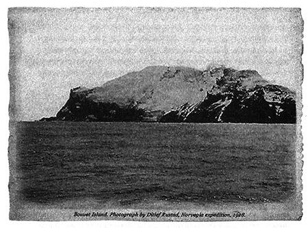 Остров Буве сфотографированный Дитлефом Рустадом в 1928 г во время экспедиции - фото 2