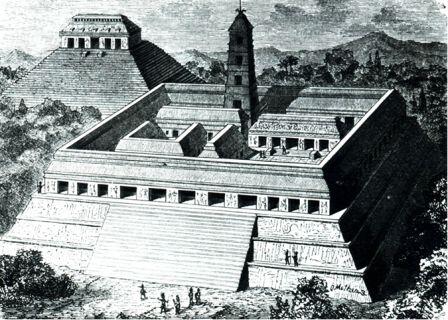 1 Тольтекский храм построенный в доацтекские времена реконструкция 2 Одно - фото 13