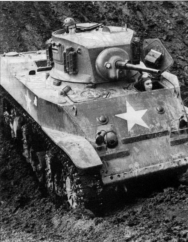 Легкий танк М5 во время испытаний в Великобритании Март 1943 года Основные - фото 21