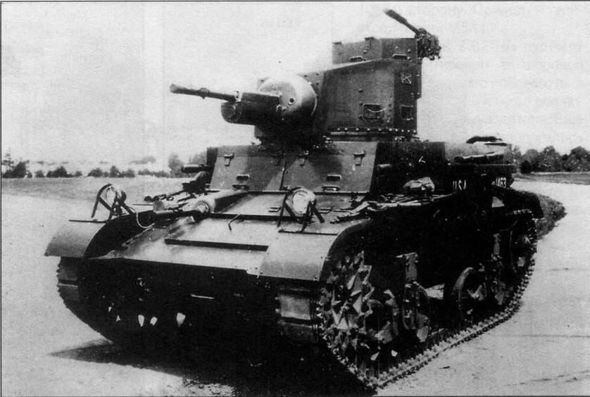 Легкий танк М2 А 4 во время испытаний на Абердинском полигоне Лето 1940 года - фото 7