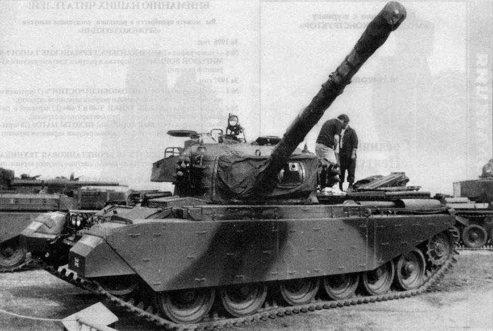 Средний танк Центурион Мк52 в экспозиции одного из британских музеев В - фото 1