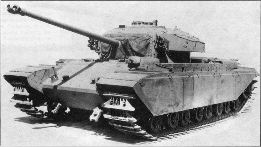 Опытный универсальный танк FV201 Центурион Мк4 Танк огневой поддержки - фото 7