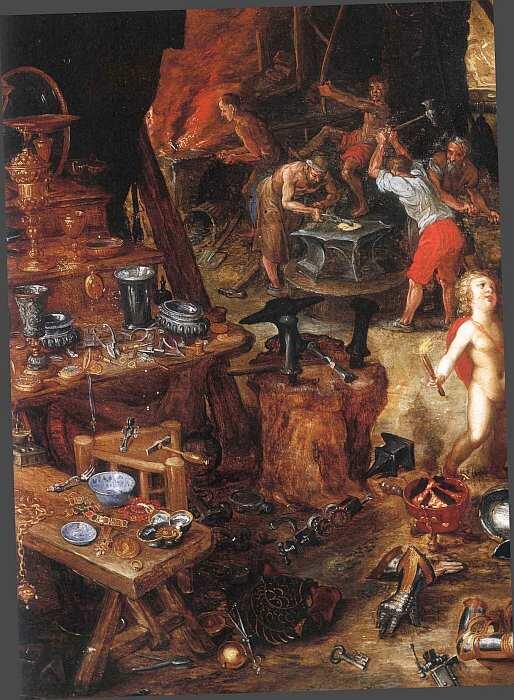 Гвидо Рени 15751642 Битва путти Первая половина XVII века Холст масло - фото 61