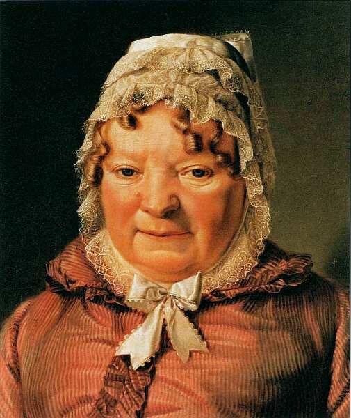 Фердинанд Георг Вальдмюллер 17931865 Портрет матери капитана фон - фото 19