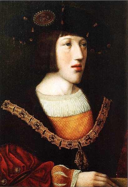 Бернарт ван Орлей около 14881541 Портрет Карла V Около 1516 Дерево масло - фото 24