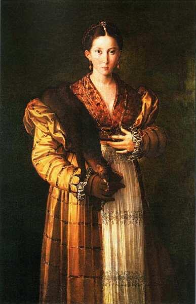 Пармиджанино 15031540 Портрет молодой женщины Антея Около 15351537 - фото 25