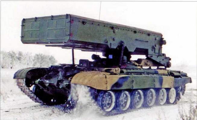 Вариант боевой машины испытывавшийся в ходе работ по модернизации системы - фото 16