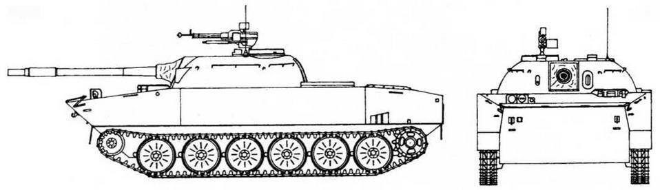 Type 63 Танк Type 63 первый китайский плавающий танк и первая серьезная - фото 19