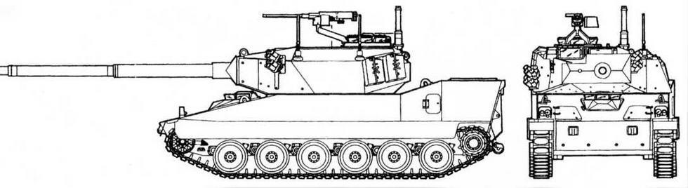 М8 Легкий танк М8 с броневой защитой 3го уровня Схема размещения на - фото 37