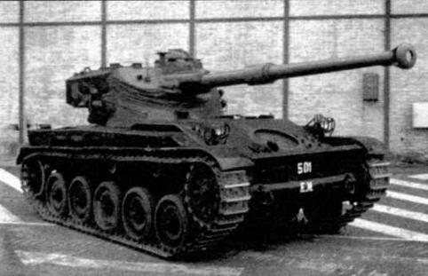 Легкий танк АМХ13 с 90мм пушкой фирмы Cockerill Танк АМХ13 этапный не - фото 46