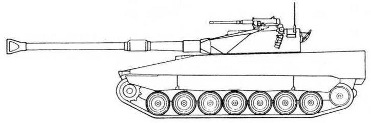 CV90120 Для сокращения расходов при создании легкого танка на базе БМП CV9040 - фото 57