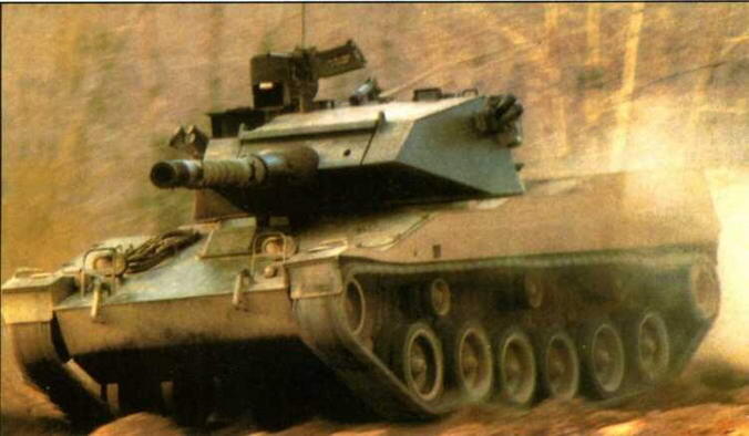 Легкий танк Стингрей США во время испытаний Легкий танк М551 Шеридан - фото 63