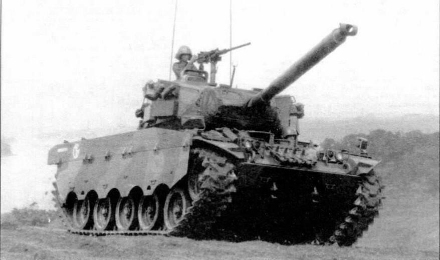 Легкий танк М41С бразильской армии Модернизация М41 проведенная фирмой - фото 7