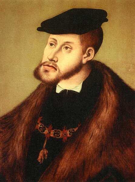 Лукас Кранах Старший 14721553 Портрет императора Карла V 1533 Дерево - фото 21