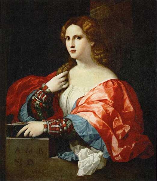 Якопо Пальма Старший около 147914801528 Портрет молодой женщины La - фото 22