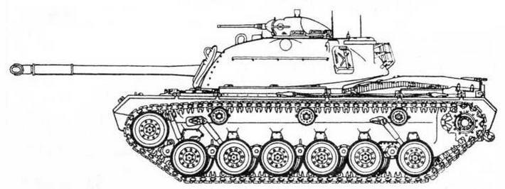 М48А2С М48АЗ М48А5 Средний танк М48А5 В - фото 11