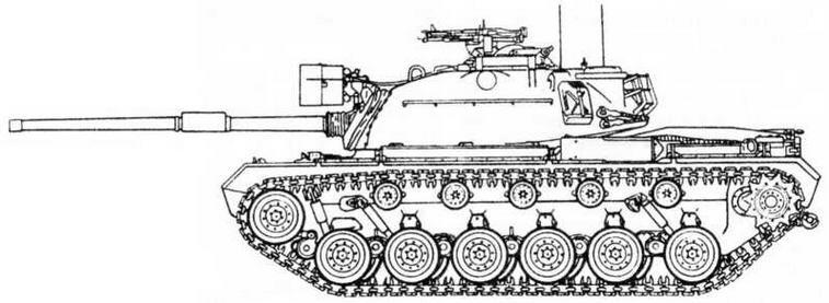 М48А5 Средний танк М48А5 Во второй половине 1950х годов М48 являлся - фото 13
