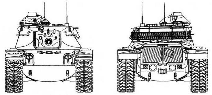 M60А1 M60А2 На базе танков М60 выпускались боевая инженерная машина Combat - фото 18