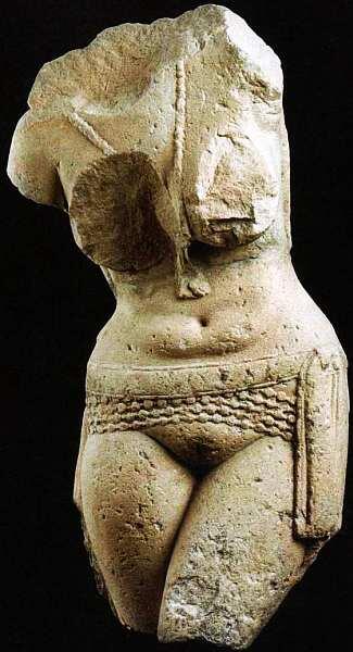 Торс богини изобилия Якши из Большой ступы в Санчи 25 до н э 25 н э - фото 23