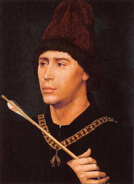 Рогир ван дер Вейден 139914001464 Портрет Антуана Бургундского Между 1456 - фото 6