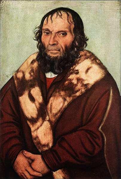 Лукас Кранах Старший 14721553 Портрет доктора Иоганна Шеринга 1529 Дерево - фото 20