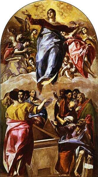 Эль Греко 15411614 Успение Пресвятой Богородицы 15771579 Холст масло - фото 15