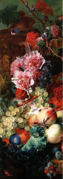 Ян ван Хейсум Цветы и фрукты 1722 Фрагмент Следующий том Московский - фото 81