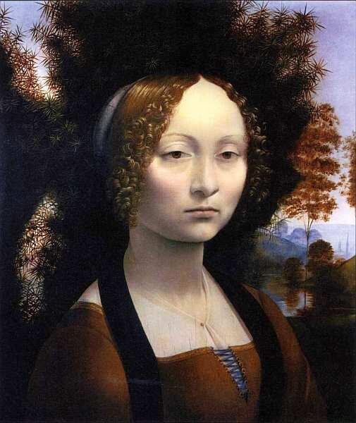 Леонардо да Винчи 14521519 Портрет Джиневры де Бенчи Около 14741478 - фото 40