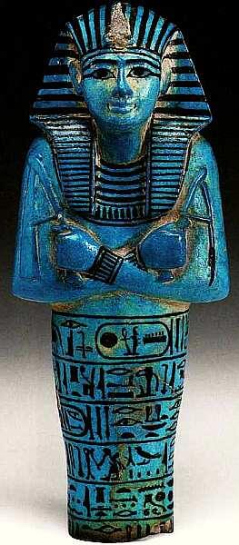 Ушебти Сети I Верхняя часть статуэтки из гробницы Сети I Древний Египет долина - фото 15