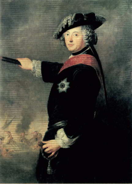 Фридрих II в образе полководца Антуан Пен около 1745 г Гренадер Джеймс - фото 44