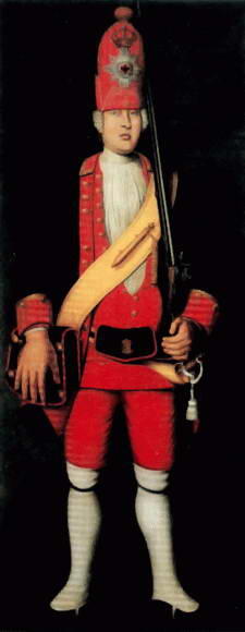 Гренадер Джеймс Киркленд из гвардии великанов Фридриха Вильгельма I Иоганн - фото 45