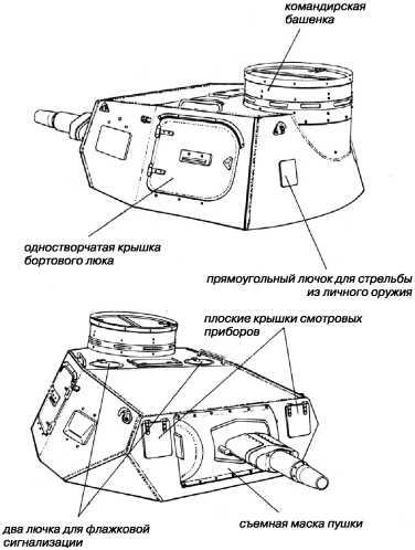 Характерные особенности башни танка PzIV AusfA Танк PzIV AusfВ в парке - фото 11