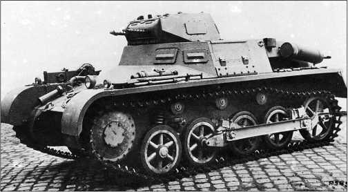 Прототип танка PzI AusfA с дизельным двигателем Krupp М601 - фото 20