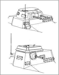 Отличия в конструкции линейного вверху и командирского внизу танков - фото 23