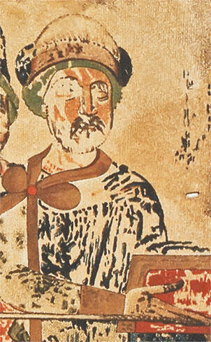 Святослав Ярославович Фрагмент миниатюры из Изборника 1073 г Владели князья - фото 3