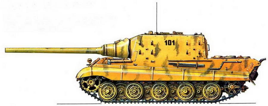 Jagdtiger 1я рота 653го тяжелого батальона истребителей танков - фото 72